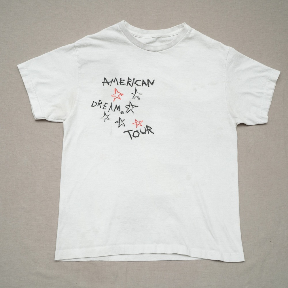 21 Savage American Dream‎ Tour Size M Charcoal Drawing Stars T Shirt White D